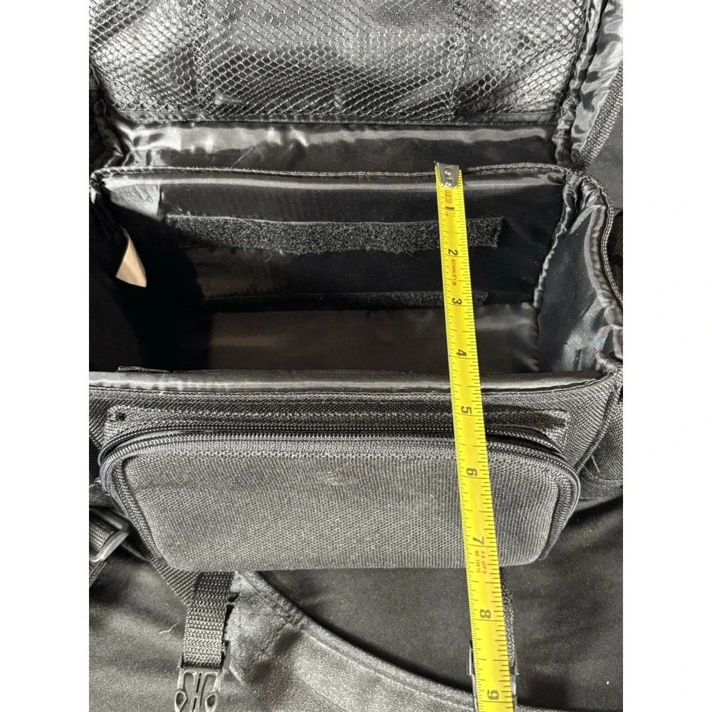Ambico Black Nylon Padded Camera‎ Bag W/Strap